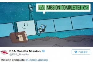 Rosetta'nın 12 yıllık ser&uuml;veni sona erdi
