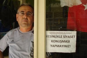 Kavgadan bıkan esnaf b&ouml;yle &ouml;nlem aldı