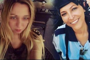 Polise tokat atıp g&ouml;z&uuml;ne parmağını soktu