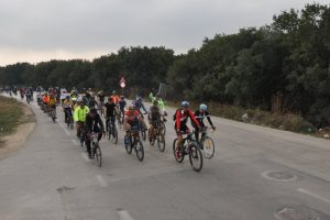Bursalı bisiklet&ccedil;iler kalp i&ccedil;in pedal &ccedil;evirdi