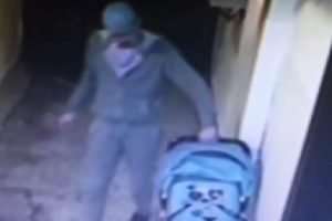 Bebek arabasını b&ouml;yle &ccedil;aldı
