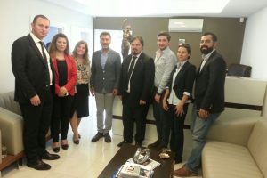 Sarıbal'dan Bursa Barosu adayı G&uuml;rkan Altun'a ziyaret