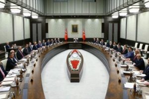 Bakanlar Kurulu Beştepe'de toplandı