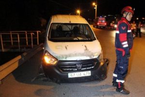Zonguldak'ta kaza: 1 yaralı