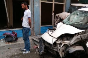 Kaldırıma &ccedil;ıkan aracın &ccedil;arptığı bebek arabasında Aslı &ouml;ld&uuml;