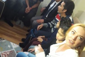 Linsay Lohan'ndan Suriyeli aileye ziyaret