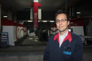 T&uuml;rkiye'nin en b&uuml;y&uuml;k freze tezgahı Bursa'da &uuml;retildi