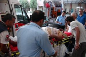 Fırat Kalkanı Harekatı'nda yaralanan 13 &Ouml;SO'lu Kilis'e getirildi