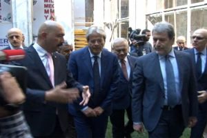 İtalya Dışişleri Bakanı Gentiloni TBMM'yi ziyaret etti