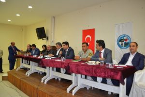 Bursa B&uuml;y&uuml;korhan'da muhtarlar toplantısı yapıldı