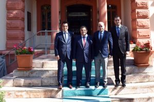 Bursa Kent Konseyi'nden Bilecik Belediye Başkanı Yağcı'ya ziyaret