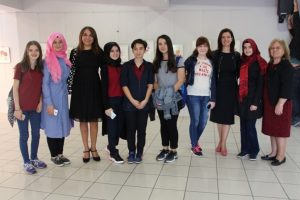 Bursa'da &ouml;ğretmenlerden sulu boya resim sergisi