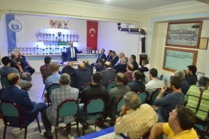 Bursa'da mahalleli kentsel d&ouml;n&uuml;ş&uuml;m&uuml; Edebali'ye sordu