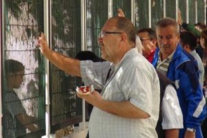 Bursa'da okulda tel &ouml;rg&uuml;ler arasında yemek saati