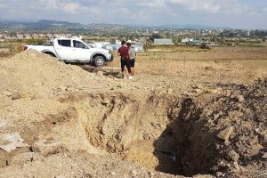 Manavgat'ta ka&ccedil;ak kazı operasyonu