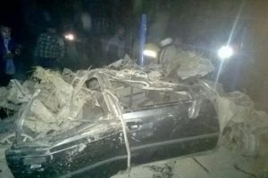Kardeşlerin otomobil macerası feci bitti