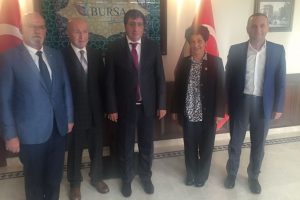 Bursa Gemlik Zeytin Festivali Vali K&uuml;&ccedil;&uuml;k'e anlatıldı