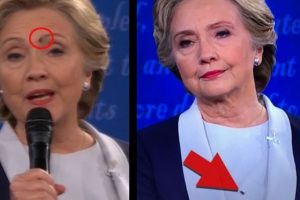Hillary Clinton'ın y&uuml;z&uuml;ne konan sinek meşhur oldu!