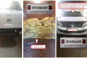 Diyarbakır'da tam 20 ton ele ge&ccedil;irildi!