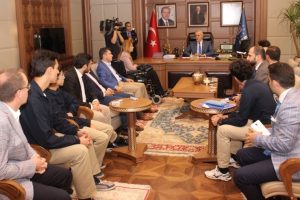 Bursa'da gen&ccedil; mucitlerden Altepe'ye ziyaret