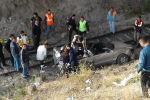 &Ccedil;ankırı'da feci kaza: 3 &ouml;l&uuml;, 1 yaralı
