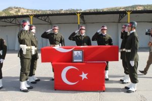Şırnak şehidi t&ouml;renle memleketine uğurlandı