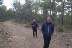 Bursaspor Teknik Direkt&ouml;r&uuml; Hamzaoğlu, Harmancık'ta kamp yeri baktı