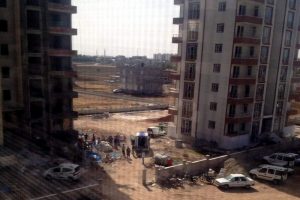 İnşaat iskelesi &ccedil;&ouml;kt&uuml;, 1 iş&ccedil;i hayatını kaybetti