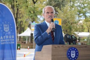 Bursa'da toplumsal huzura bisikletli destek