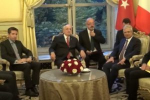 Kahraman, Fransa Meclis Başkanı Bartolone ile g&ouml;r&uuml;şt&uuml;