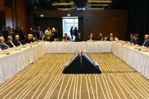 Demir&ouml;ren ve S&uuml;per Lig kul&uuml;plerinin temsilcileri bir arada