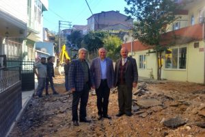 Bursa Orhangazi'de asfalt &ccedil;alışmaları