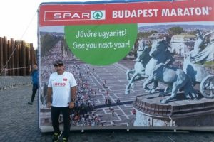 Budapeşte Maratonu'nda Bursa'yı temsil etti