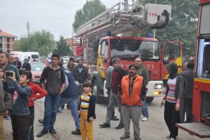 Bursa elektrikli ısıtıcı yangına sebep oldu