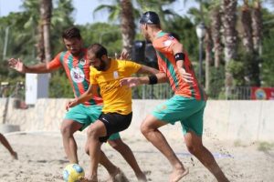 TFF Plaj Futbolu Ligi finalleri Alanya'da başladı