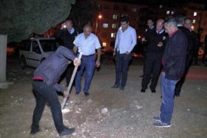 Boş arazideki esrarengiz mezar polisi alarma ge&ccedil;irdi