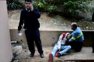 Uyuşturucu kullanan gen&ccedil; &ccedil;amura saplanmış halde bulundu