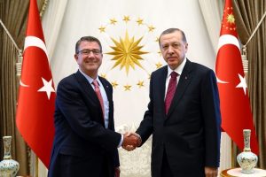 Cumhurbaşkanı Erdoğan Carter'ı kabul etti