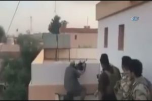 DAEŞ'in Kerk&uuml;k'e girişi kamerada