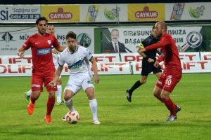 Giresunspor evinde Boluspor'a boyun eğdi