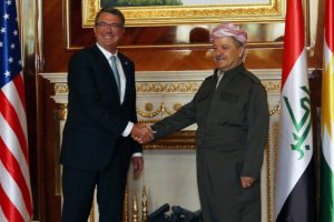 ABD Savunma Bakanı Kuzey Irak'ta