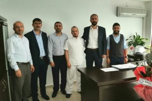Bursa Sağlık-Sen'den Dt. L&uuml;tfi &Ccedil;ift&ccedil;i'ye ziyaret