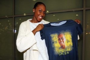 Fenerbah&ccedil;e'nin yeni transferi Sandrine Gruda İstanbul'da