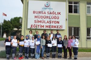 Bursa'da 112 Acil personeline uygulamalı eğitim