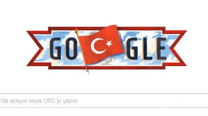 Google 29 Ekim Cumhuriyet Bayramını doodle yaptı!
