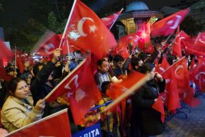 Bursa  15 Temmuz Demokrasi Meydanı'nda 29 Ekim kutlaması
