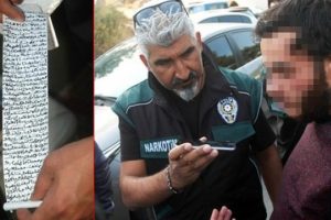 Telefonda firari profes&ouml;rle konuştu!
