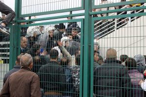 Bursa'daki amat&ouml;r k&uuml;me ma&ccedil;ında olaylar &ccedil;ıktı