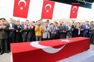 Yozgat şehidini uğurladı