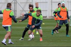 Atiker Konyaspor, Braga ma&ccedil;ı hazırlıklarını başladı